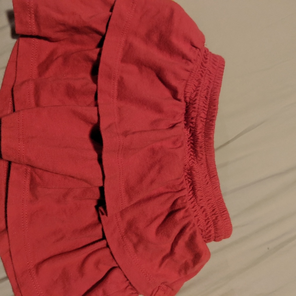 18 month red skort.